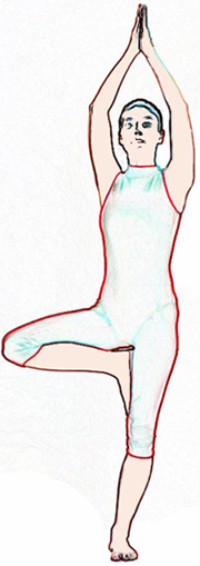 vrksasana